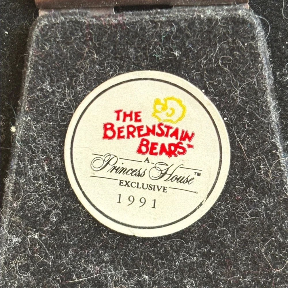 Vintage 1991 Princess House Berenstain Bears 3D Picture Frame 3.5” x 5” Photo